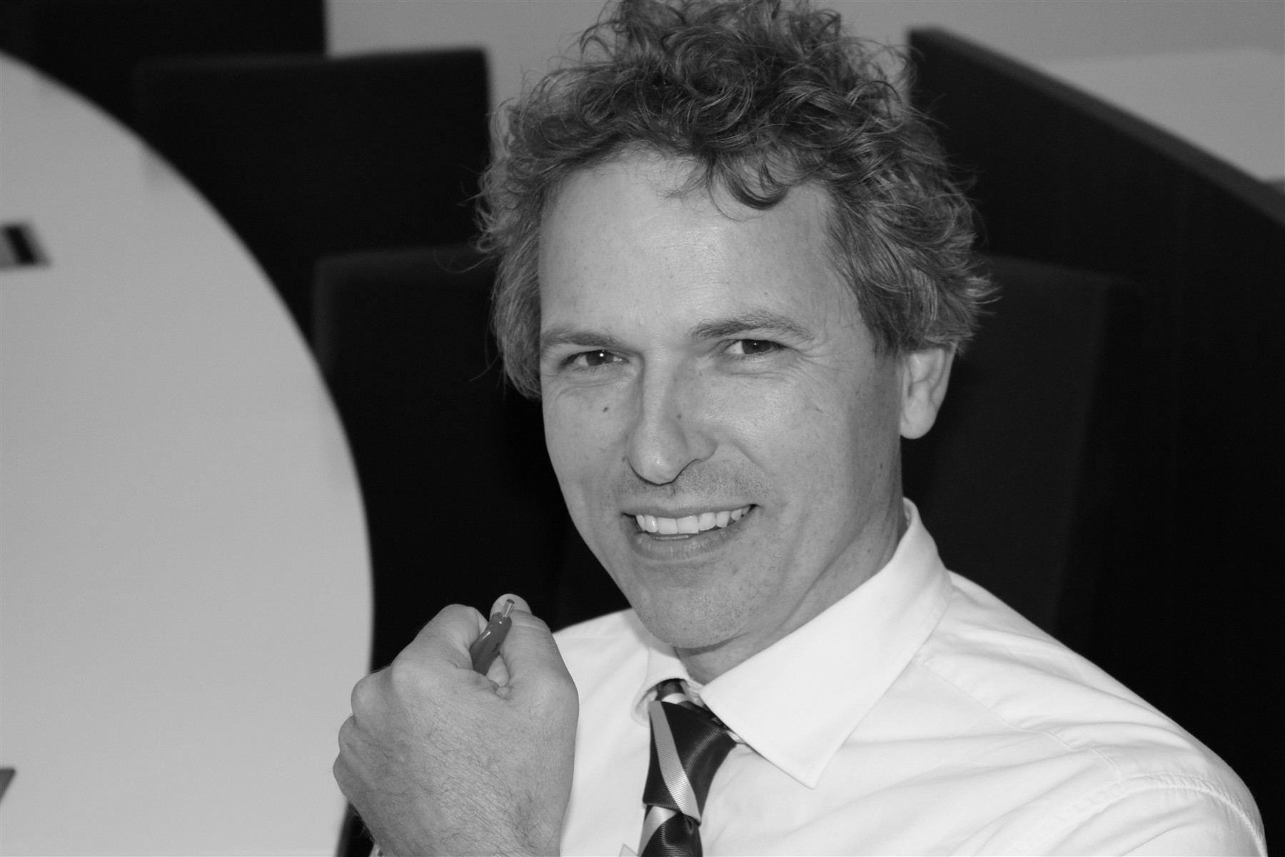 Marc tijdens de Decanendag